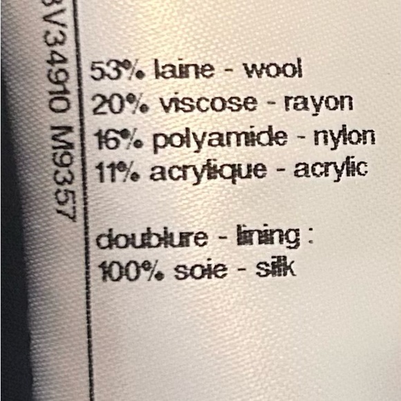 Chanel elegant tweed pants with silver shimmer - Picture 7 of 7